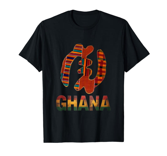 Gye Nyame - African Kente Cloth Symbol Ghana T-Shirt