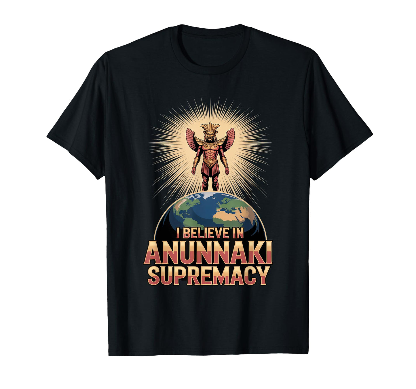 Anunnaki Supremacy Believer Enki Sumerian Myth Origins T-Shirt
