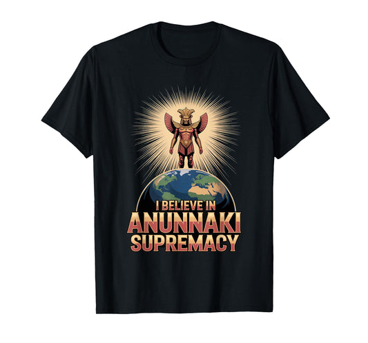Anunnaki Supremacy Believer Enki Sumerian Myth Origins T-Shirt