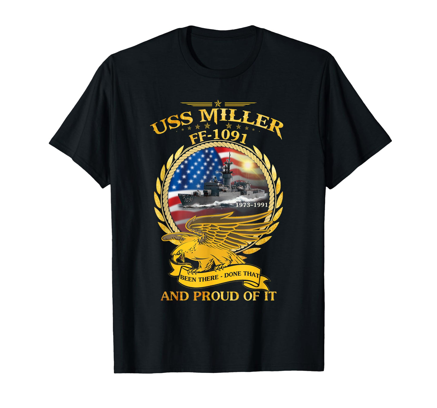 USS Miller (FF-1091) T-Shirt
