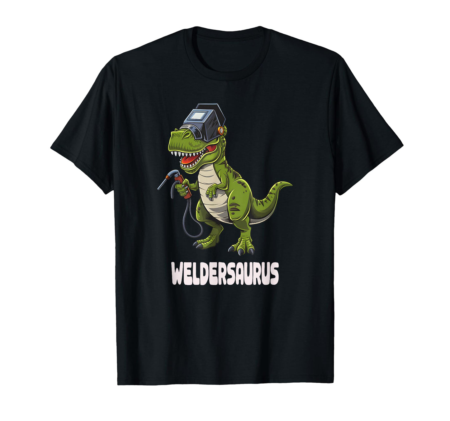 Welder T-rex Funny Weldersaurus Dino Steel Worker Dinosaurs T-Shirt
