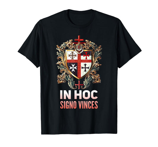 Catholic Knight Templar Crusader Cross Latin T-Shirt