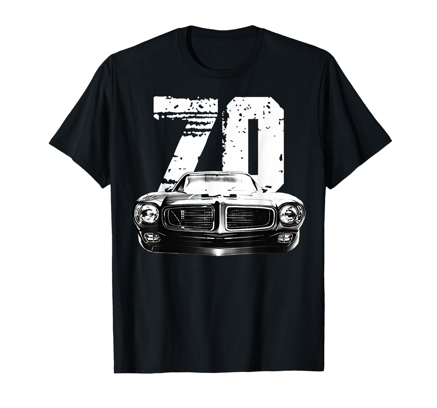 1970 trans am vintage black car MUSCLE CARS 70s CLASSIC T-Shirt