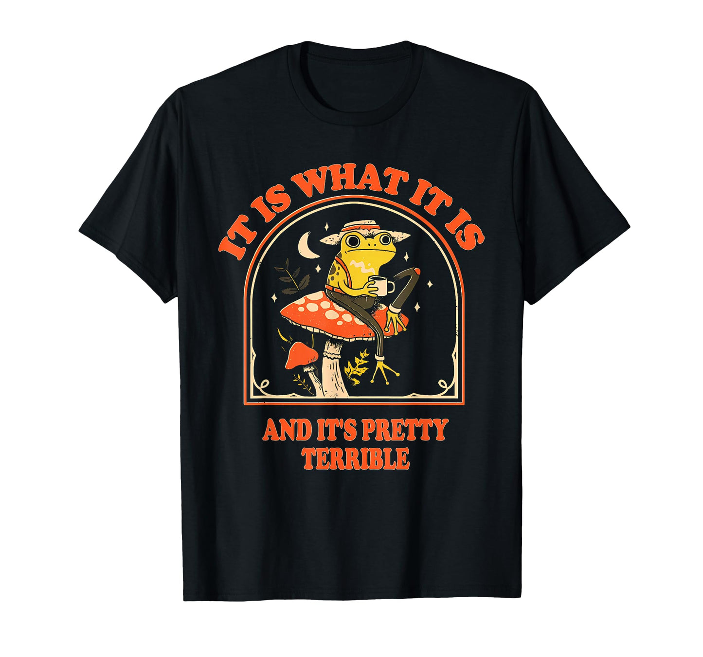 It Is What It Is And It's Pretty Terrible Funny design T-Shirt