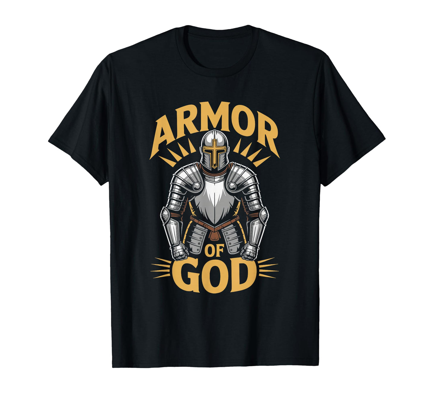 Armor of God Ephesians 6 Christian Warrior Faith Spiritual T-Shirt