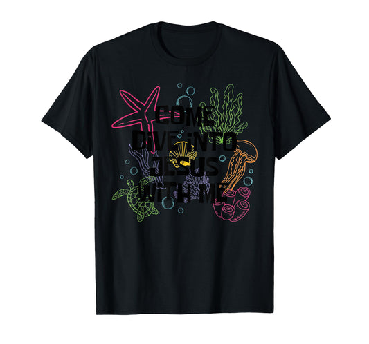 Come Dive Into Jesus WIth Me Scuba Diving VBS 2024 T-Shirt