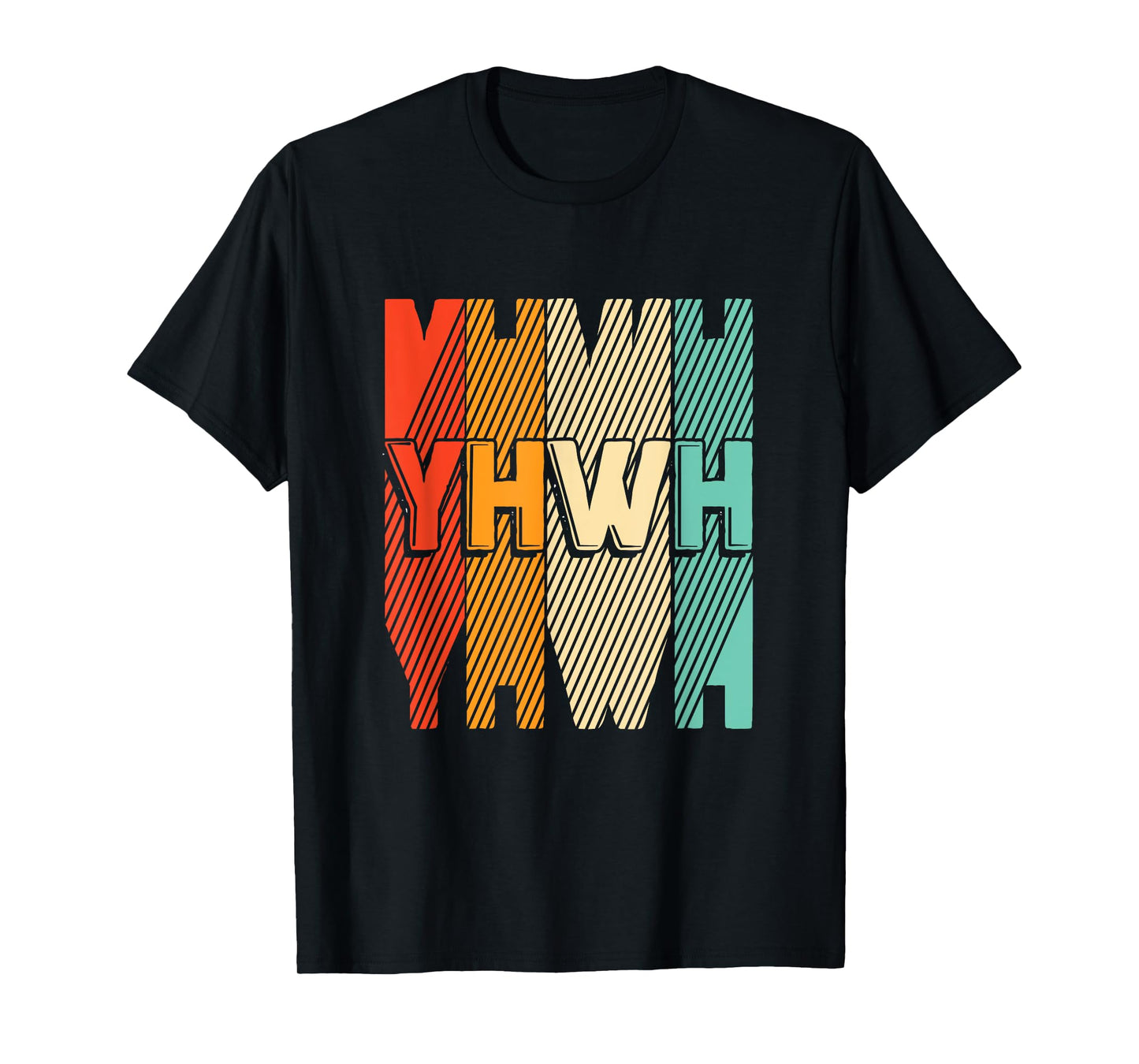 Retro Vintage Paleo Hebrew God Of Israel Yahweh Yhwh T-Shirt