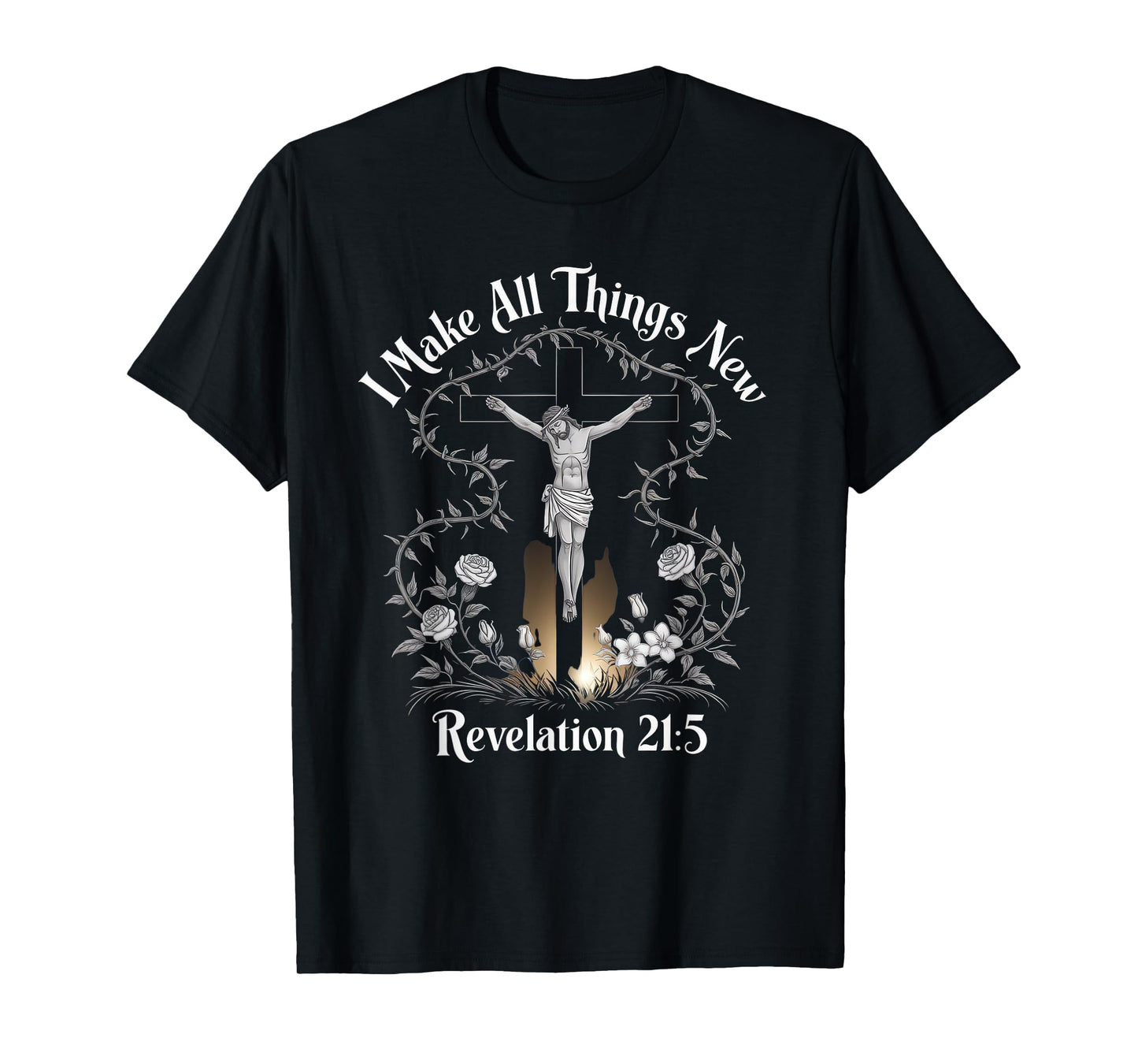 Bible Verse Tshirt Christian Faith Christianity Church Jesus T-Shirt