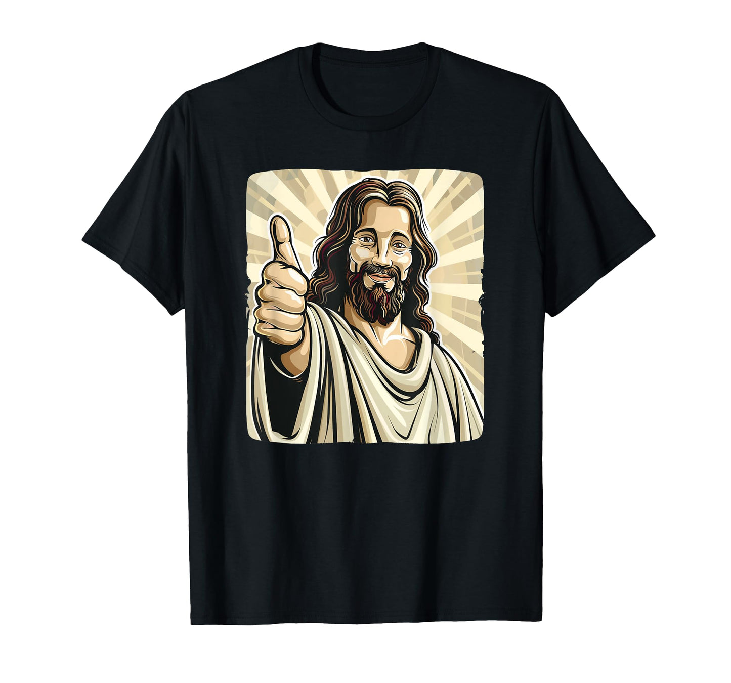Funny thumb up with Jesus Christ Costume T-Shirt