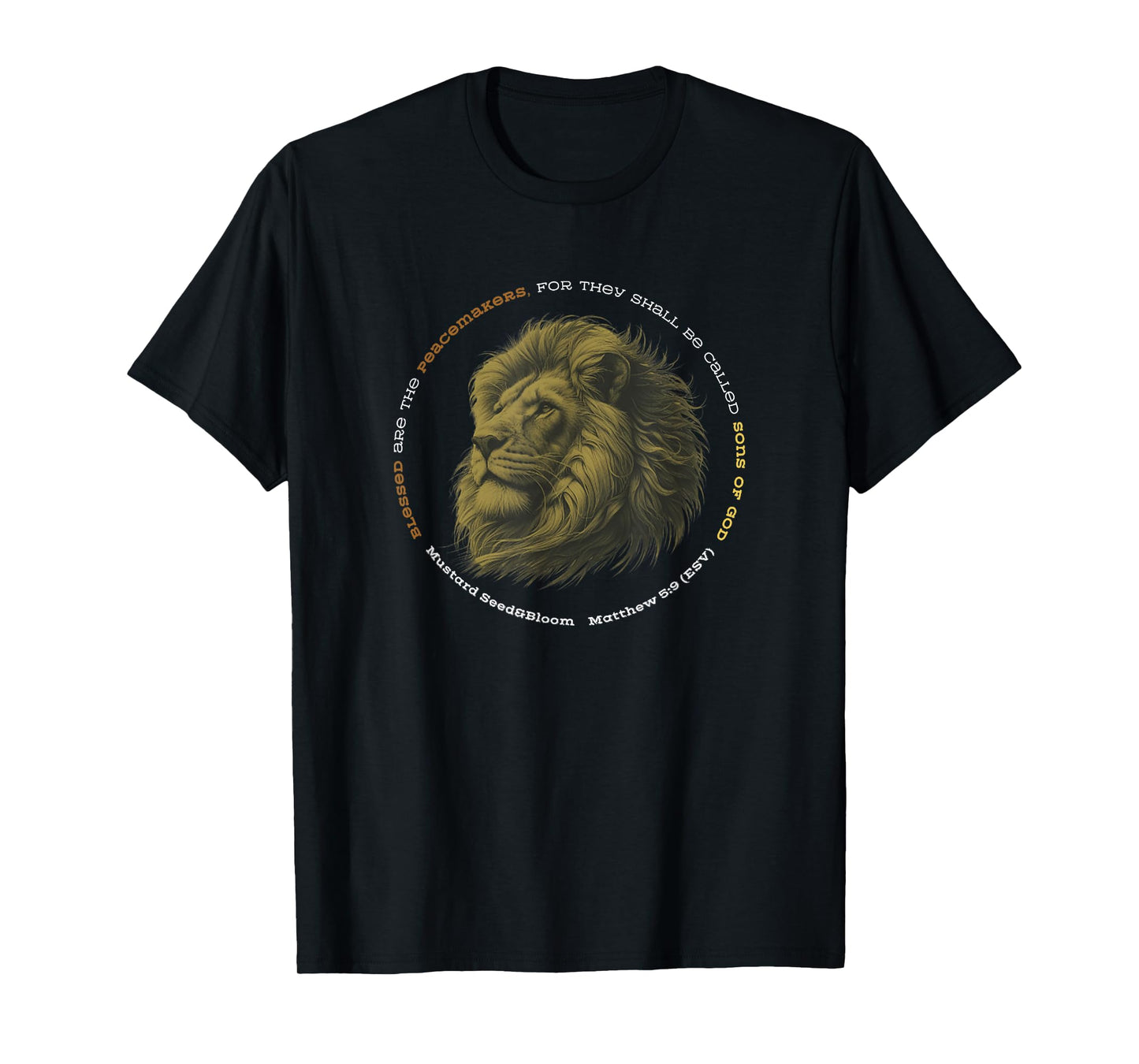 Vintage Matthew 59 Lion Of Jesus Christ Faith God Bible T-Shirt