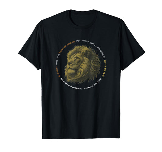Vintage Matthew 59 Lion Of Jesus Christ Faith God Bible T-Shirt
