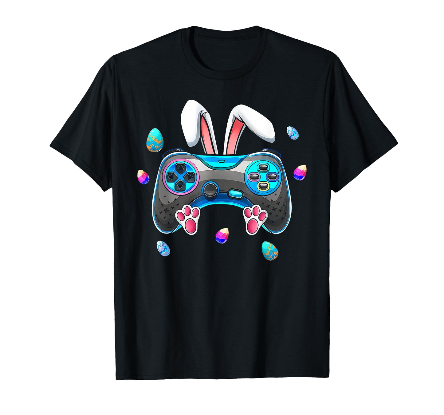 Easter Video Game Bunny Eggs Gaming Gamer Boys Men Teen Kids T-Shirt