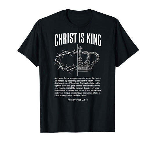 Christ is King X Faith Community Church Crown Love T-Shirt