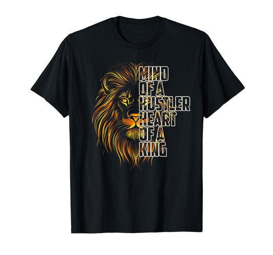 Lion's Mind -Lion's Heart - A King Jesus Cross Child of God T-Shirt