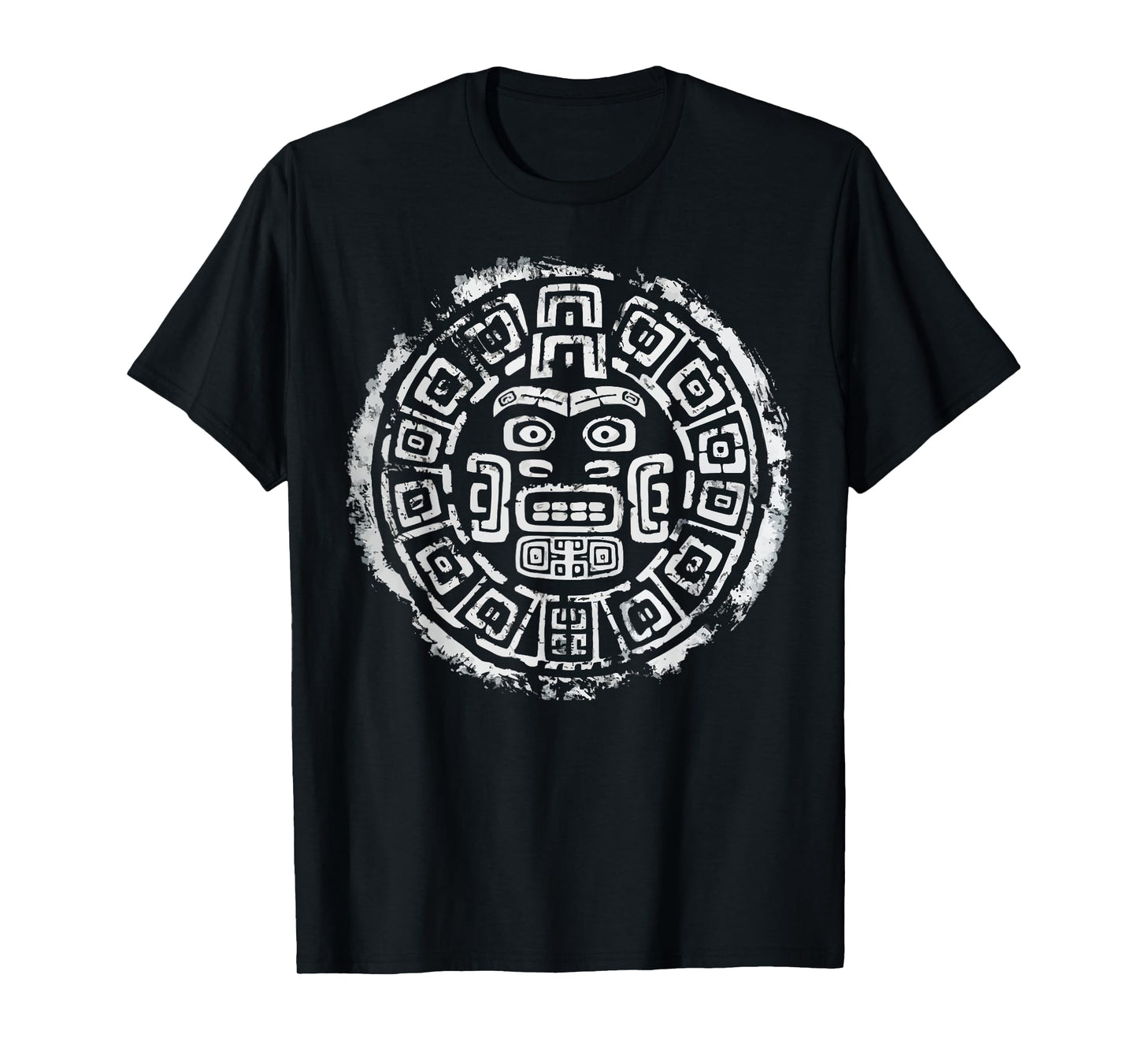 Aztec God Aztec Culture Mayan Indigenous Tlaloc Statue T-Shirt