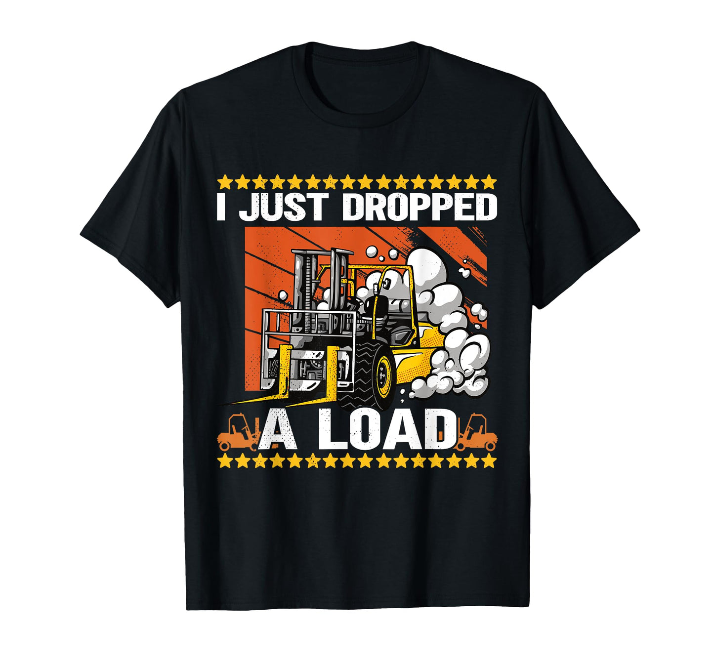 Forklift Operator Jobs & Certified Forklift Driver T-Shirt, Small, Black