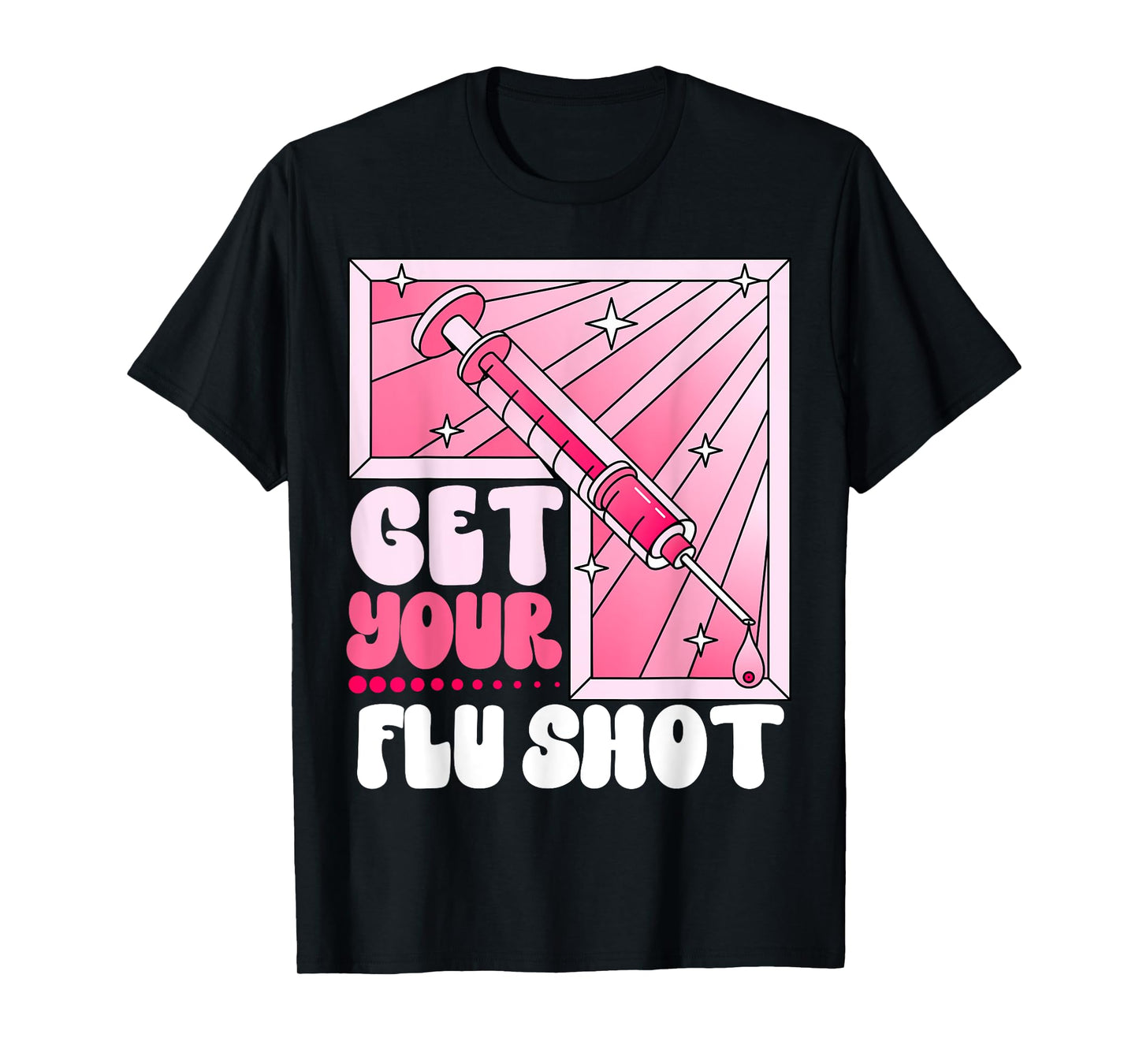 flu shot nurse medical assistant nursing flu cold season cna T-Shirt