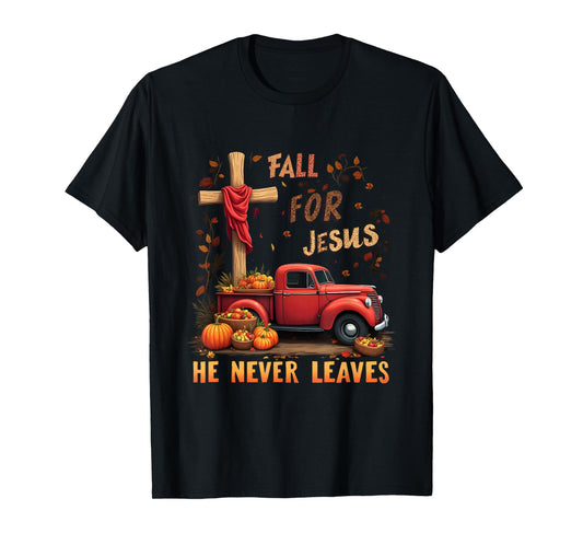 Jesus My Favourite Season Fall Christian Thanksgiving Autumn T-Shirt