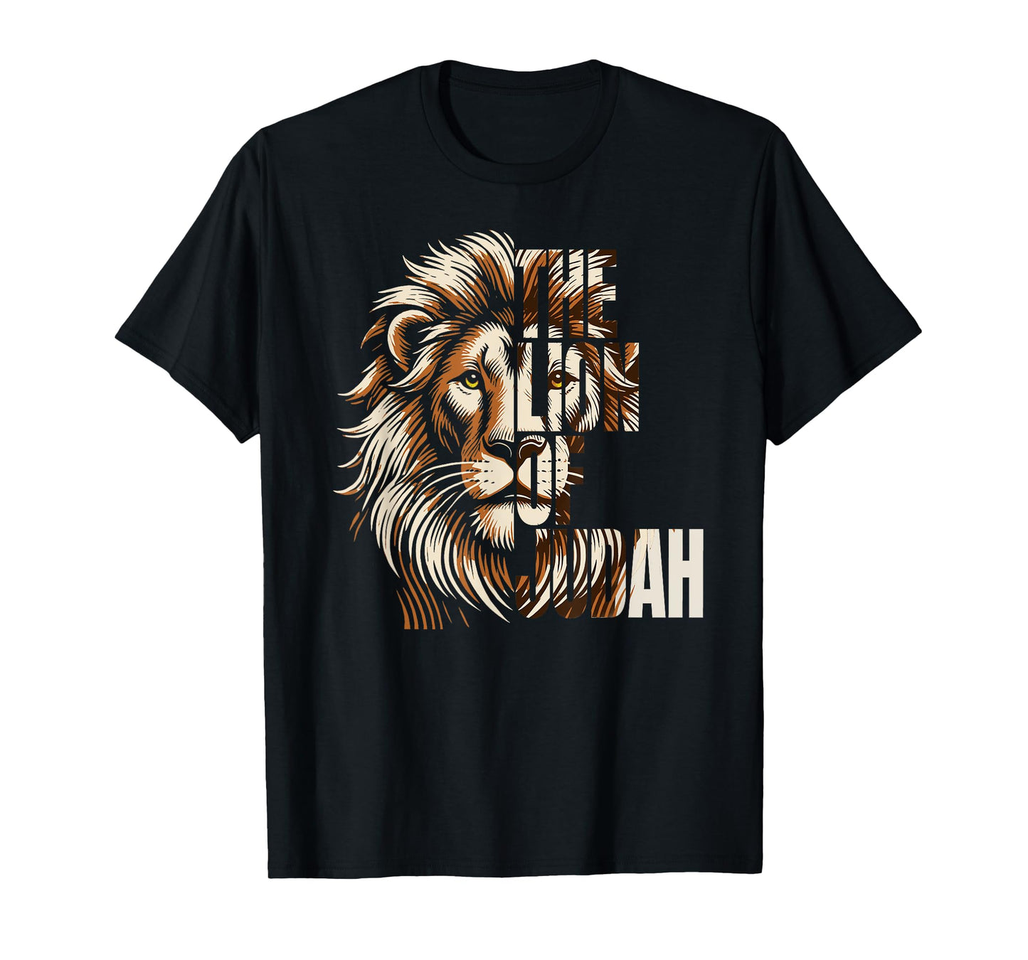 Lion of Judah Christian Jesus Faith | Mens & Womens Gift T-Shirt