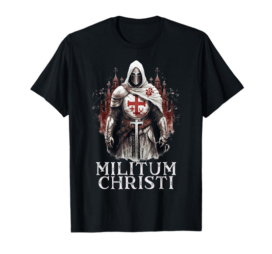 Catholic Knight Templar Crusader Cross T-Shirt
