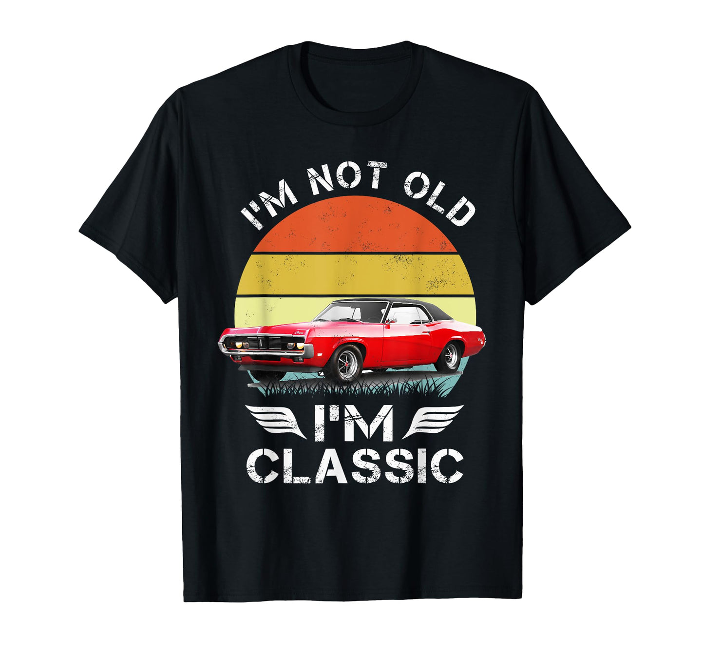 1969 69 Mercury classic Cougar Vinatge cars T-Shirt