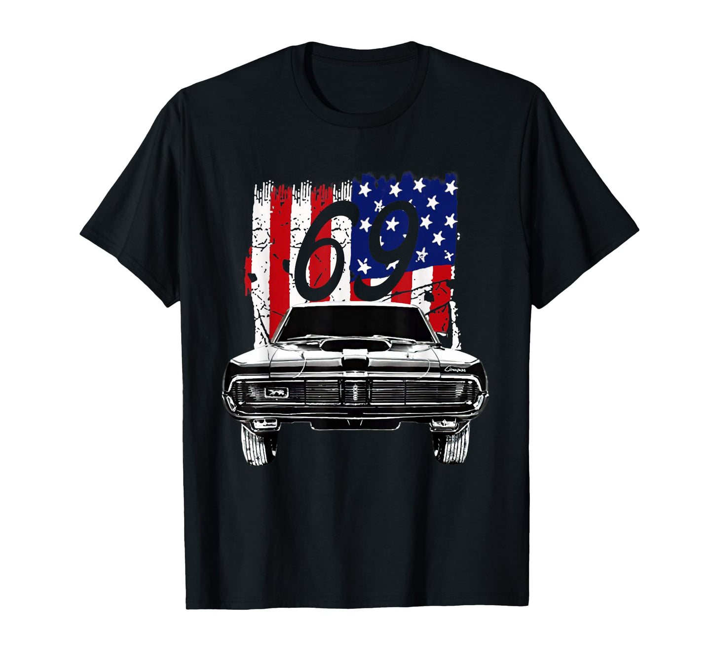 1969 69 Mercury classic Cougar Vinatge cars T-Shirt