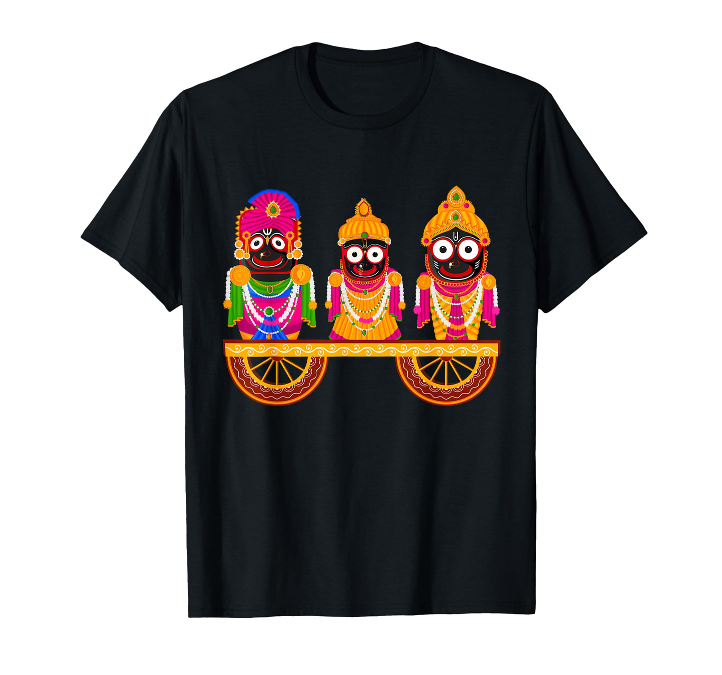 Puri Jagannath Hindu God Krishna Costume T-Shirt