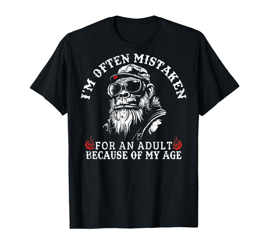 I'm Often Mistaken For An Adult Because Of My Age Monkey T-Shirt