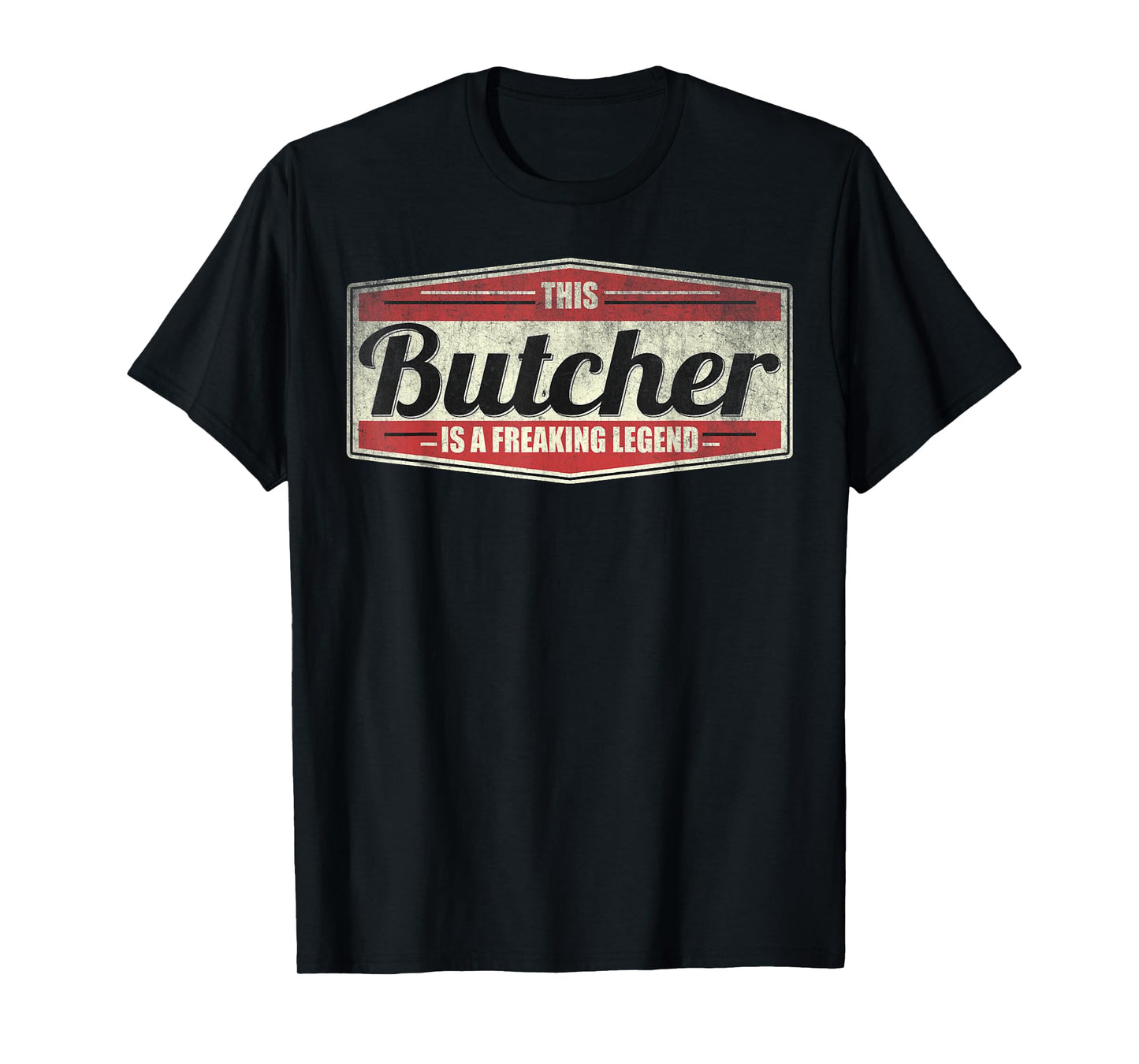 Funny Profession Quote Vintage Butcher T-Shirt