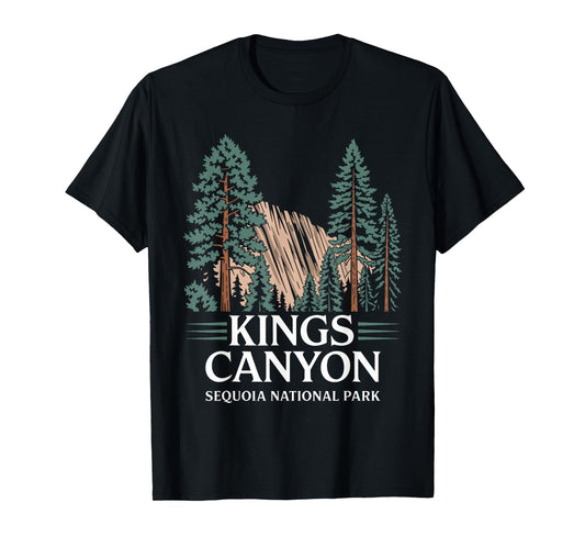 Kings Canyon National Park Sequoia Landscape T-Shirt