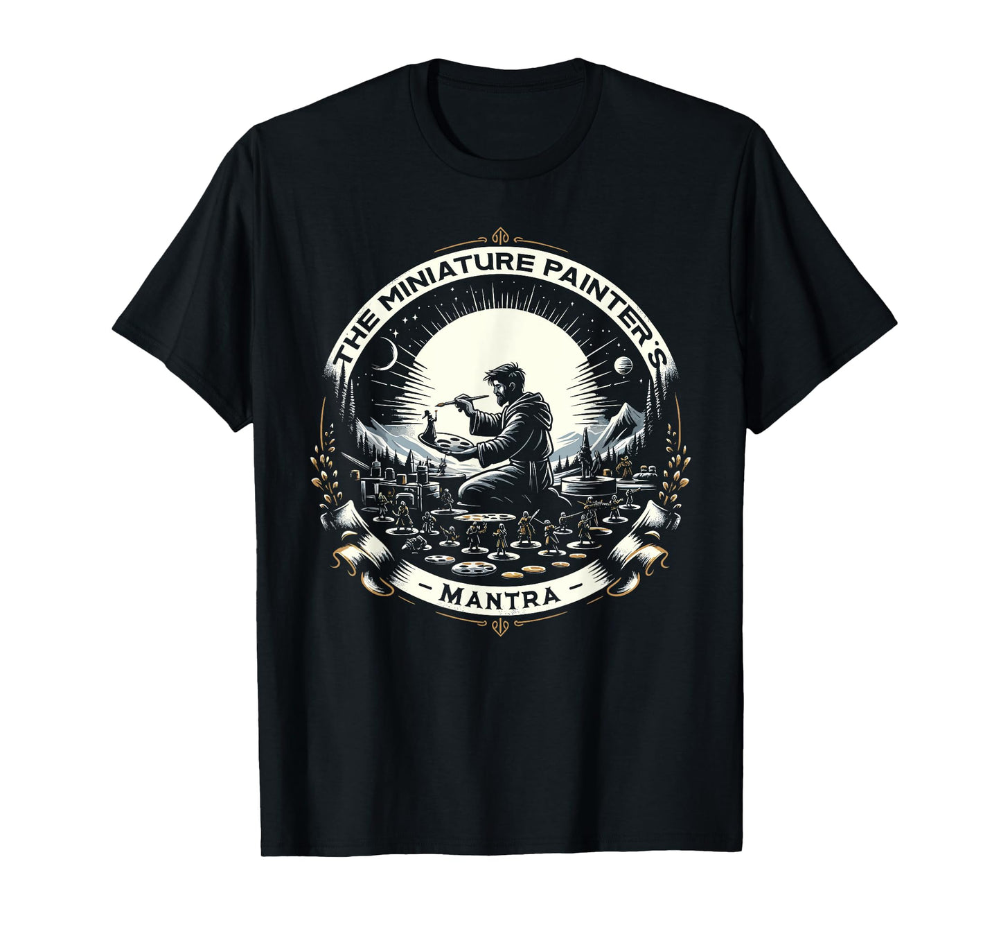 Miniature Painter Saying Mini Painting Miniaturist T-Shirt