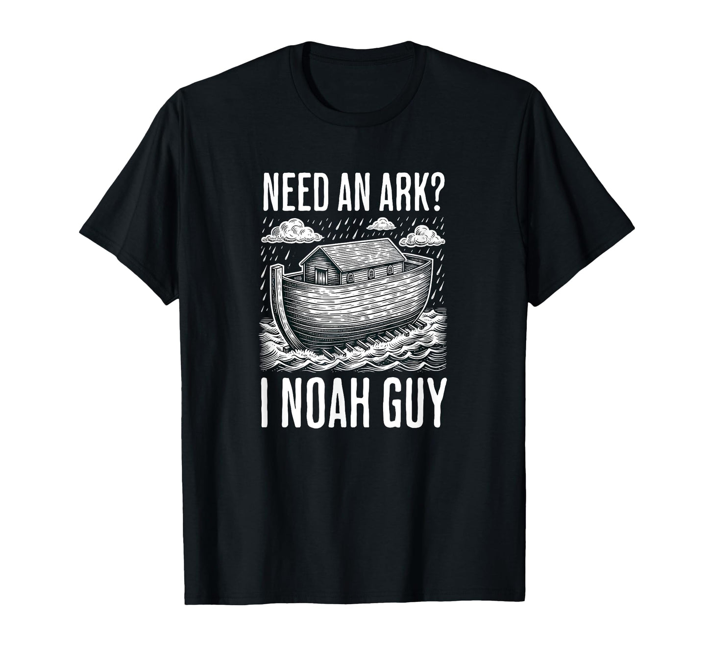 Funny Jesus Meme Christian God Noah's Ark Faith T-Shirt