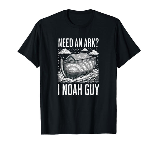 Funny Jesus Meme Christian God Noah's Ark Faith T-Shirt