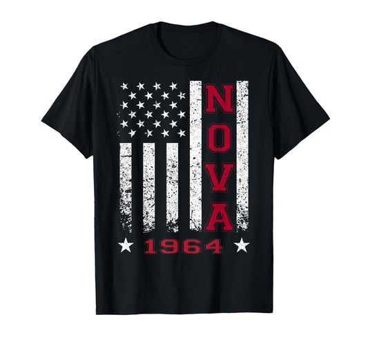 Jersey Style Nova 64 1964 Classic Old School Muscle Car T-Shirt