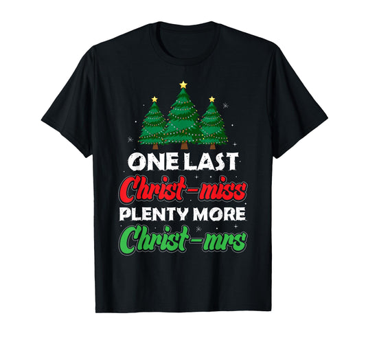 Xmas Future Bride Wife New Fiance Funny Engagement Christmas T-Shirt