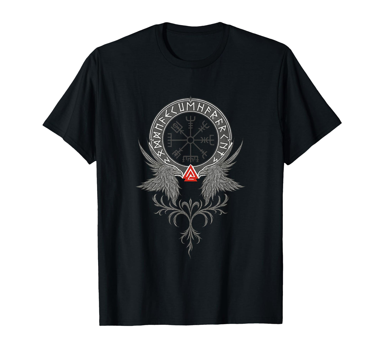 Viking Vegvisir Viking Celtic Germanic Valhalla Compass T-Shirt