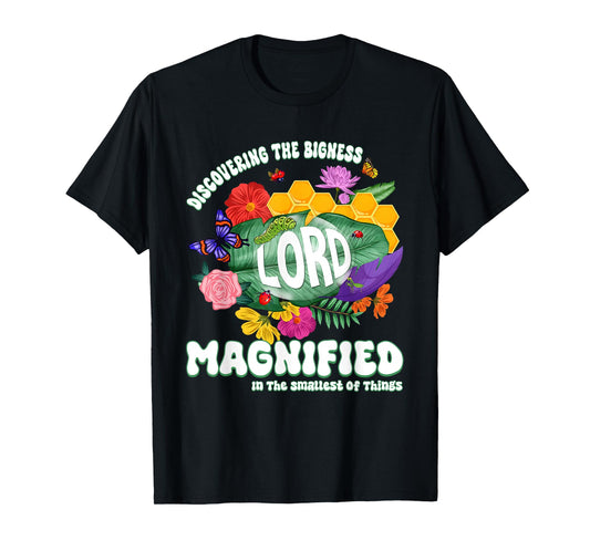 Discovering The Bigness Of God Magnified VBS 2025 Summer T-Shirt