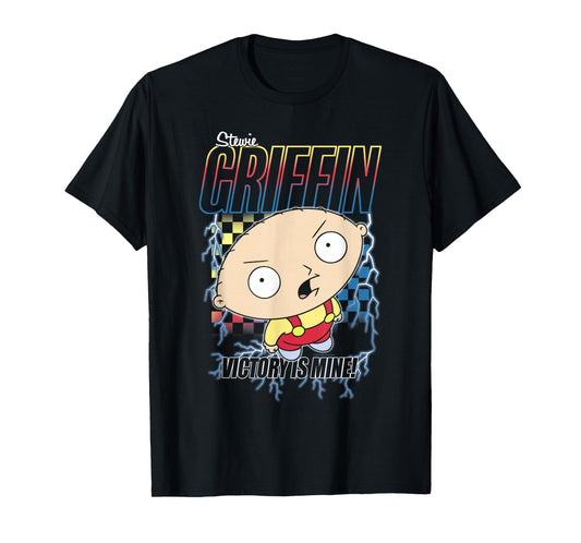 Family Guy Stewie Griffin Victory Is Mine Big Chest Poster T-Shirt