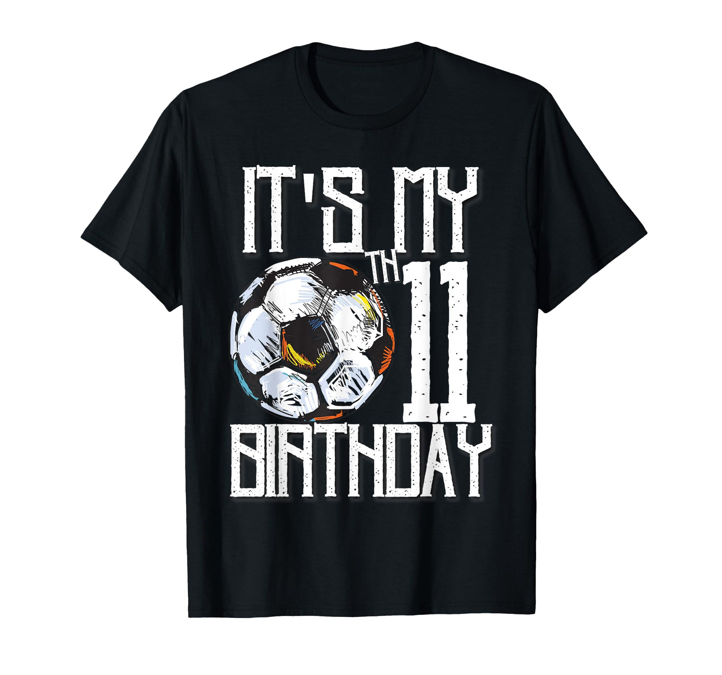 It's My 11th Birthday Soccer Player 11th Birthday Player T-Shirt