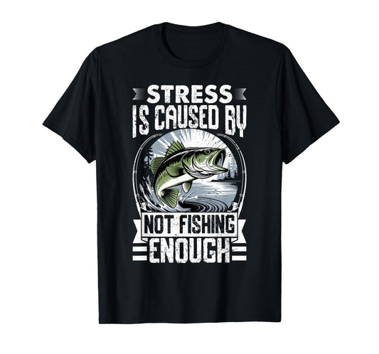 Funny Fishing Shirt for Men Women Fisherman Bass Fishing T-Shirt