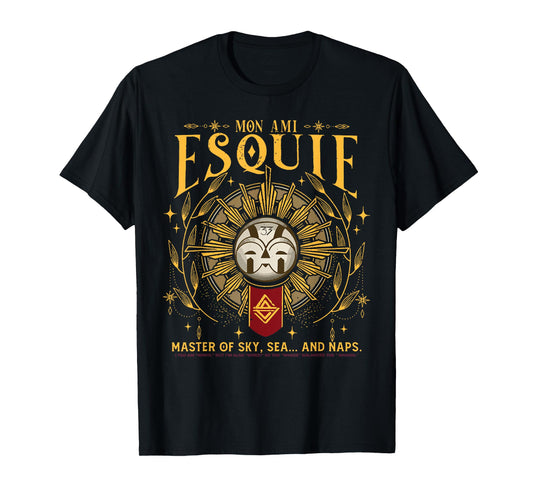 Esquif Fantasy God of Sky Sea and Naps Funny Myth Shirt T-Shirt