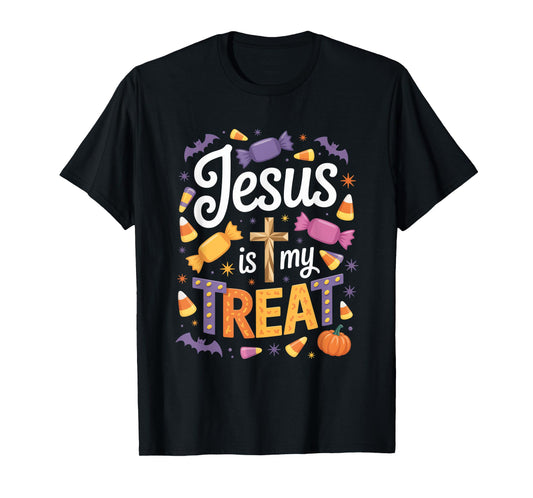 Christian Jesus is My Treat Candy Cross T-Shirt