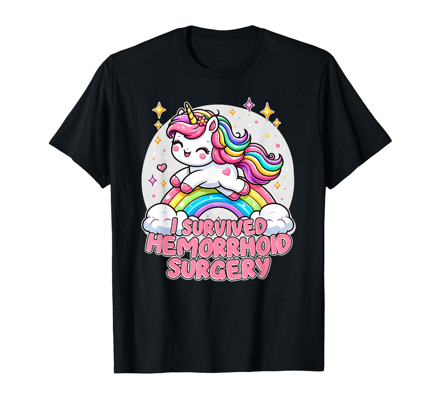 I Survived HEMORRHOID Surgery Sarcastic Funny Hemorrhoid T-Shirt