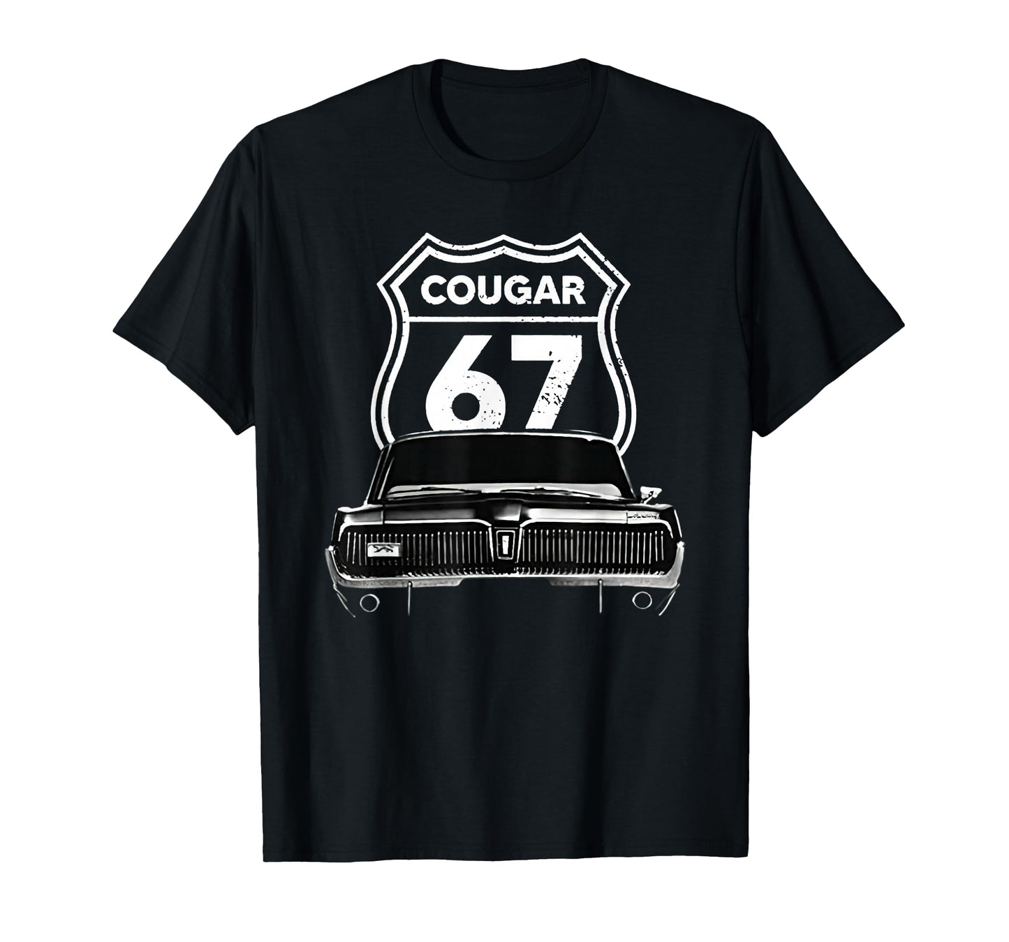 1967 Mercury classic Cougar cars T-Shirt