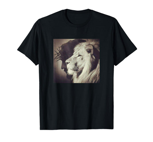 Jesus Lion of Judah Christian Gift T-Shirt
