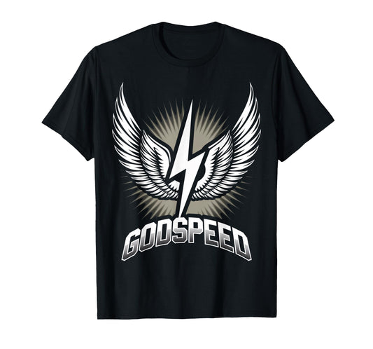 Godspeed Lightning Wings Emblem T-Shirt