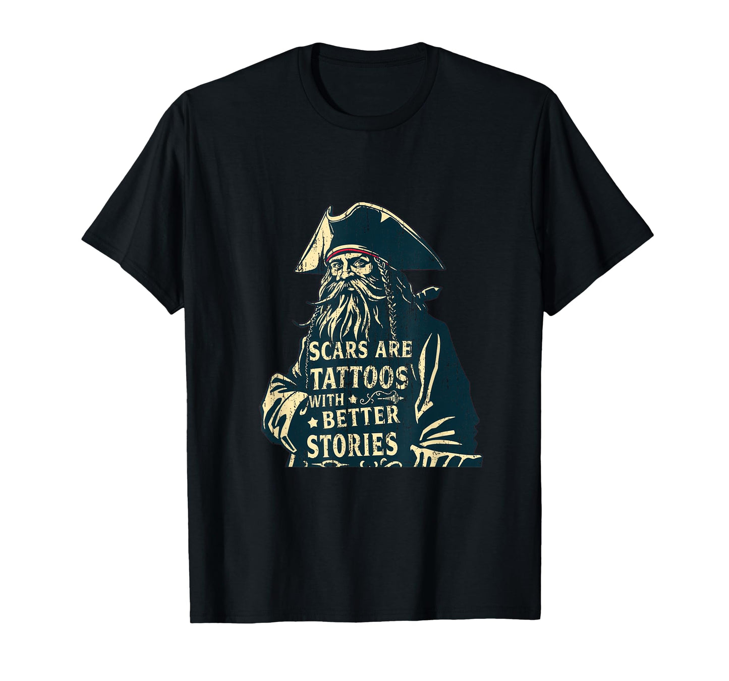 Scars are Tattoos with Better Stories Vintage T-Shirt