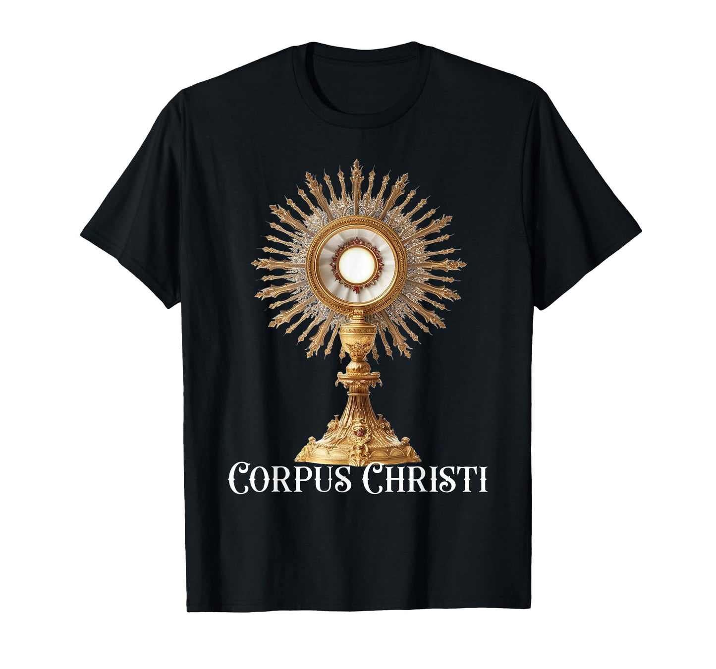 Eucharistic Adoration Traditional Latin Mass Catholic T-Shirt