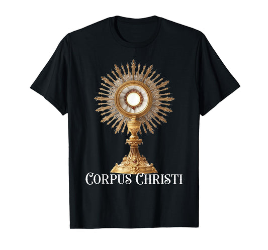 Eucharistic Adoration Traditional Latin Mass Catholic T-Shirt