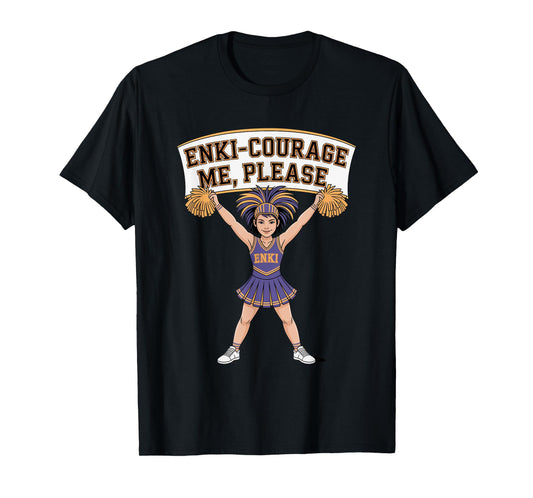 Enki Courage Me Sumerian Anunnaki Alien Ancient Wisdom T-Shirt